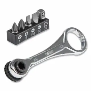 Klein Slim-Profile Mini Ratchet Set, 5-Piece #65200 1