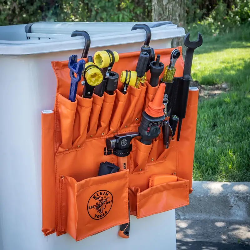 Klein Tools Aerial Apron Orange Vinyl #51829 2