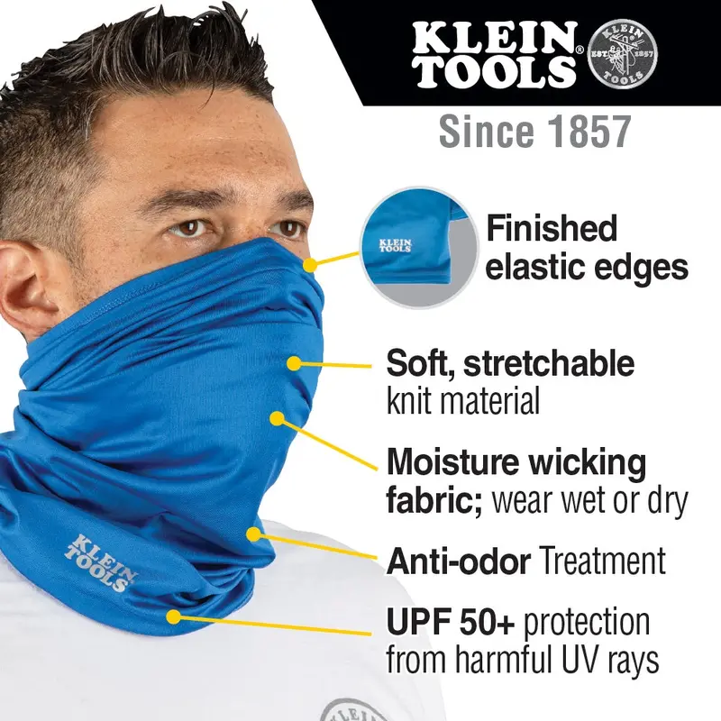 Klein Tools Neck And Face Cooling Band #60439 1