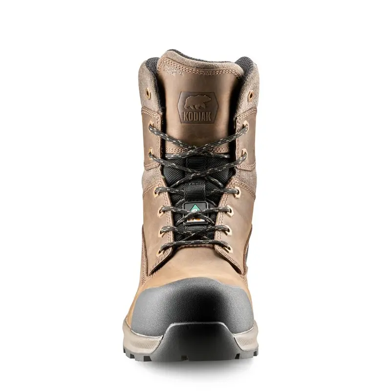 Kodiak Berg Men's 8" Waterproof Composite Toe Work Boot 1014Db - Brown 8