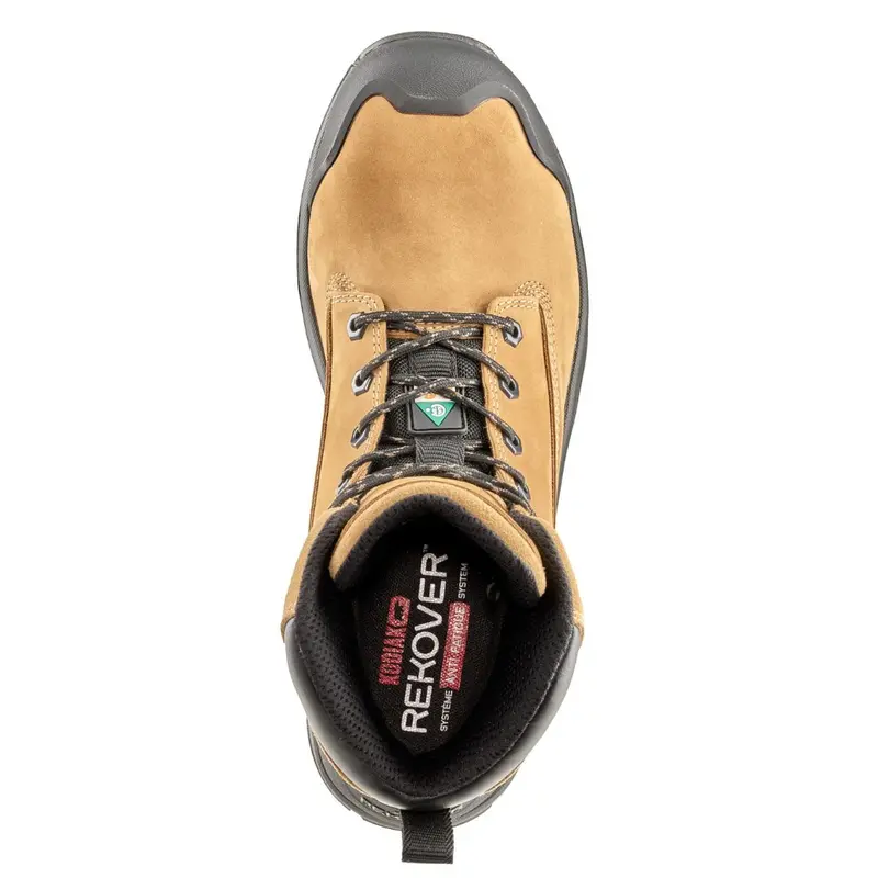 Kodiak Berg Men's 8" Waterproof Composite Toe Work Boot 1014Tp - Taupe 5