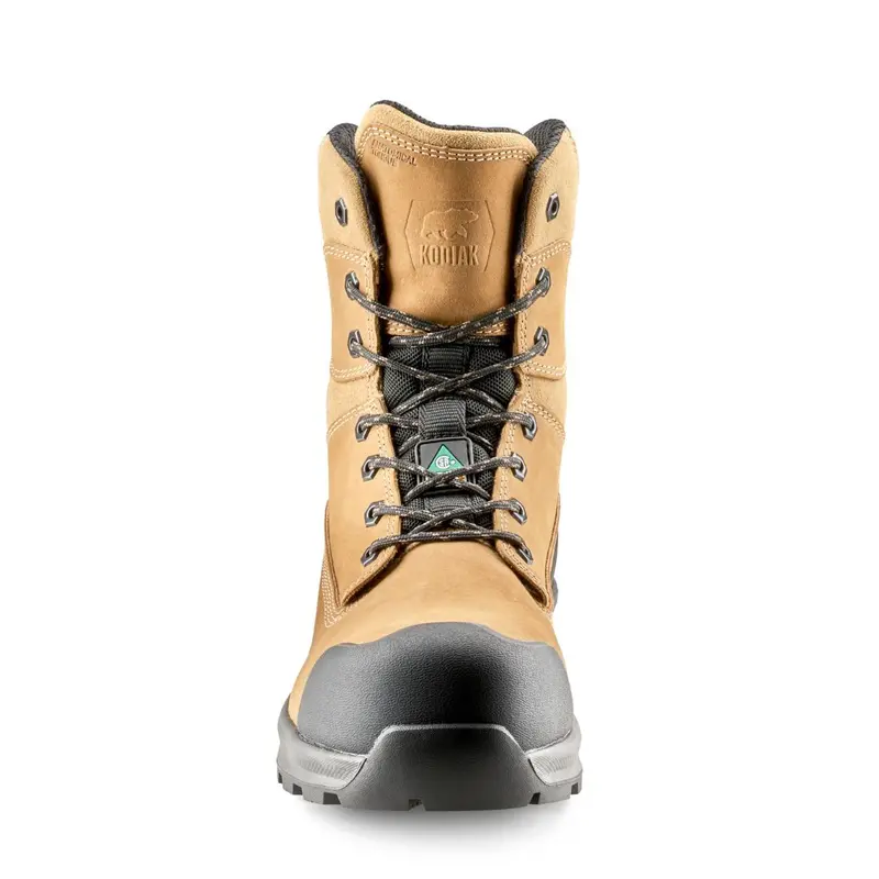 Kodiak Berg Men's 8" Waterproof Composite Toe Work Boot 1014Tp - Taupe 7