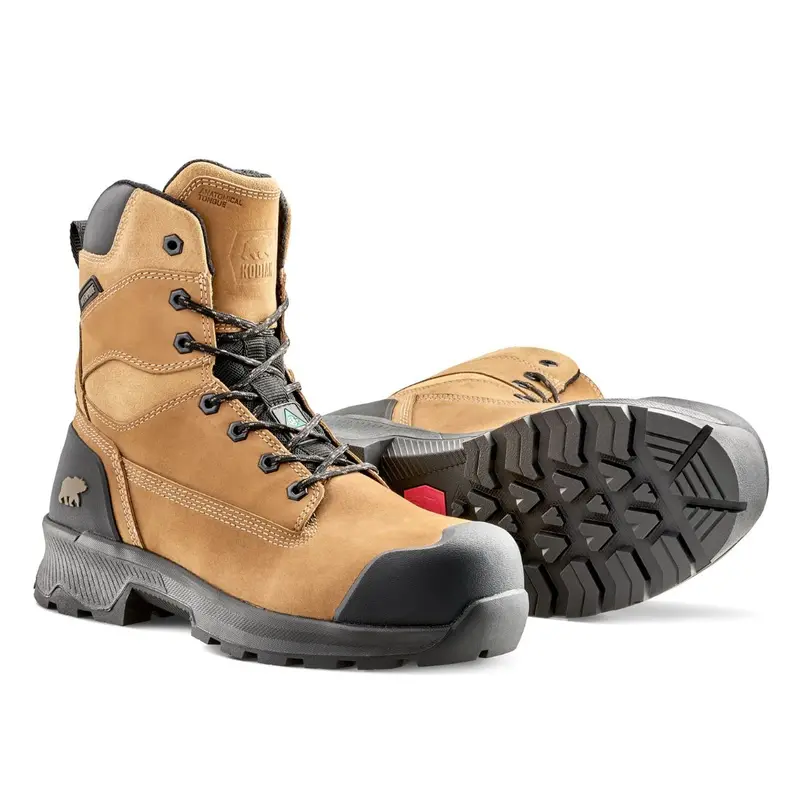 Kodiak Berg Men's 8" Waterproof Composite Toe Work Boot 1014Tp - Taupe 9