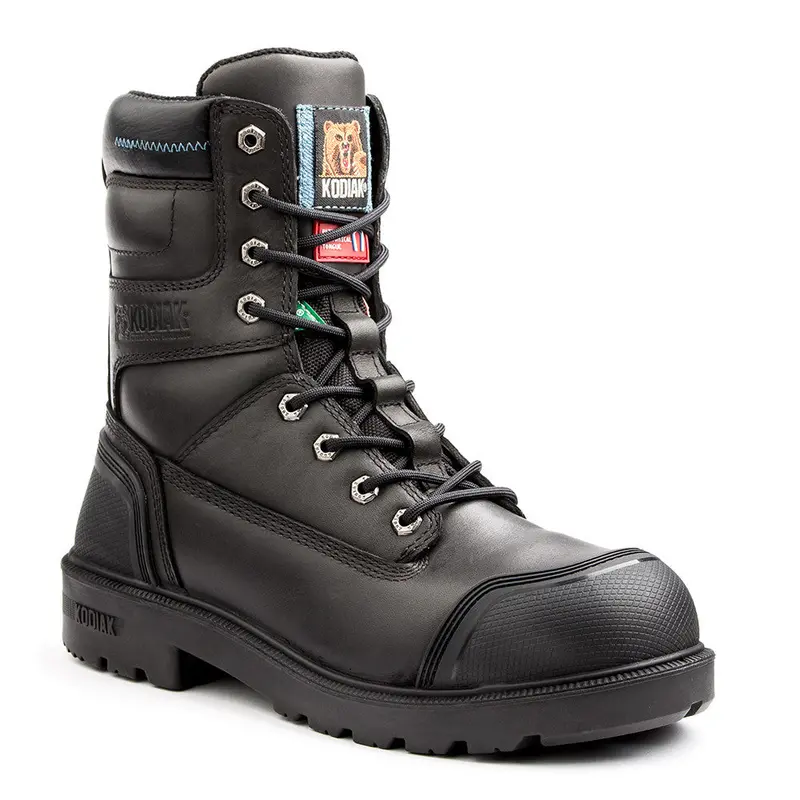 Kodiak Blue Plus Men's 8" Aluminum Toe Work Safety Boot 310091 - Black 1