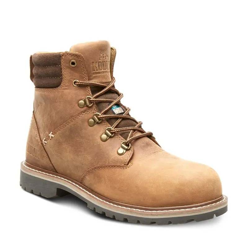 Kodiak Bralorne Women's 6" Wp Composite Toe Work Boot Kd0a4tewbrn - Tan 1