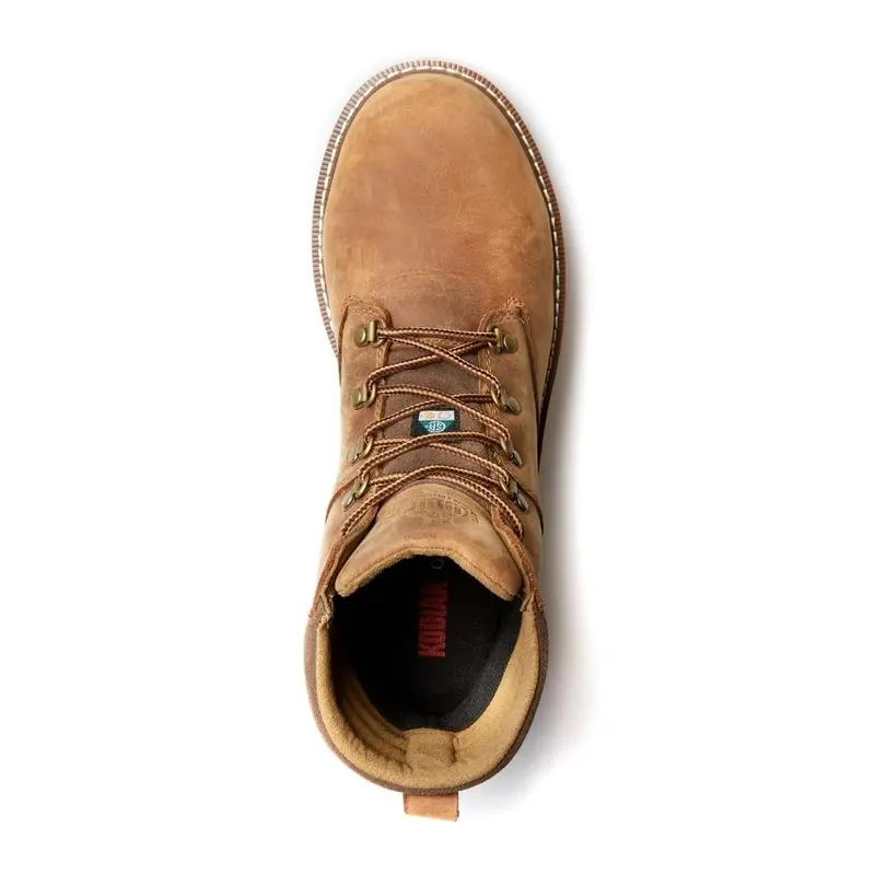 Kodiak Bralorne Women's 6" Wp Composite Toe Work Boot Kd0a4tewbrn - Tan 4