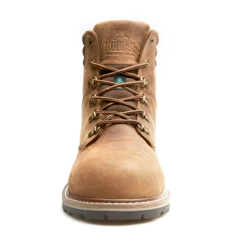 Kodiak Bralorne Women's 6" Wp Composite Toe Work Boot Kd0a4tewbrn - Tan 5