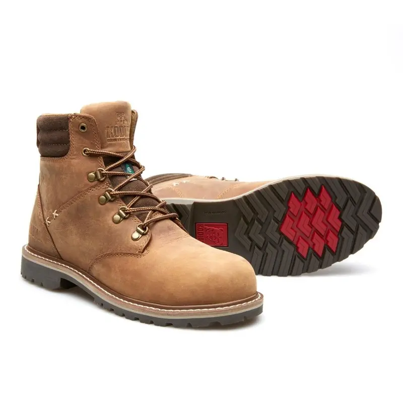 Kodiak Bralorne Women's 6" Wp Composite Toe Work Boot Kd0a4tewbrn - Tan 6