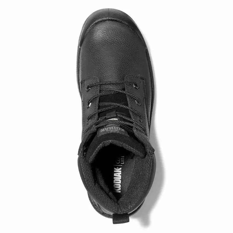 Kodiak Greb Men's 6" Steel Toe Work Boot Kd0a4th4blk - Black 4