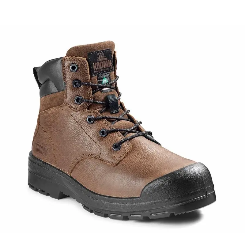 Kodiak Greb Men's 6" Steel Toe Work Boot Kd0a4th4brn - Brown 1