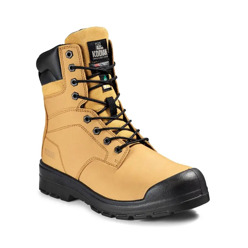 Kodiak Greb Men's 8" Steel Toe Work Boot Kd0a4th3fwe - Wheat 1