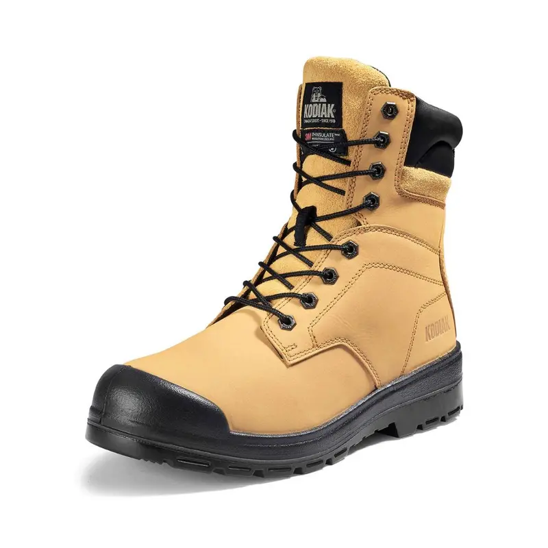 Kodiak Greb Men's 8" Steel Toe Work Boot Kd0a4th3fwe - Wheat 4
