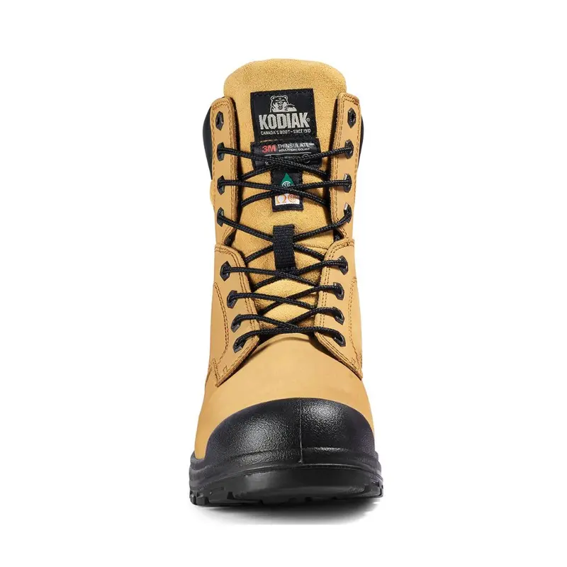 Kodiak Greb Men's 8" Steel Toe Work Boot Kd0a4th3fwe - Wheat 5