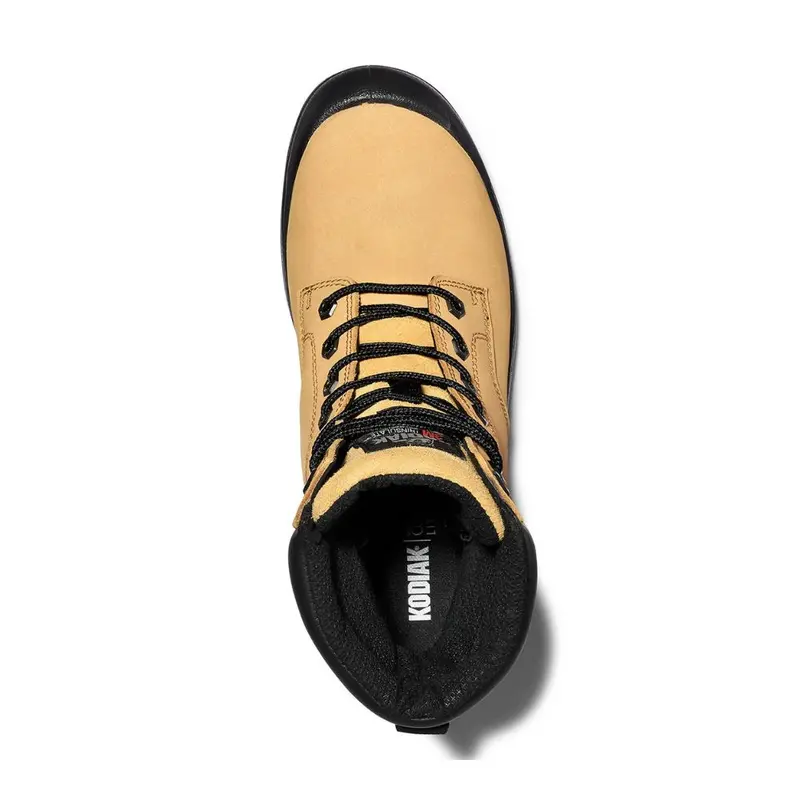 Kodiak Greb Men's 8" Steel Toe Work Boot Kd0a4th3fwe - Wheat 6
