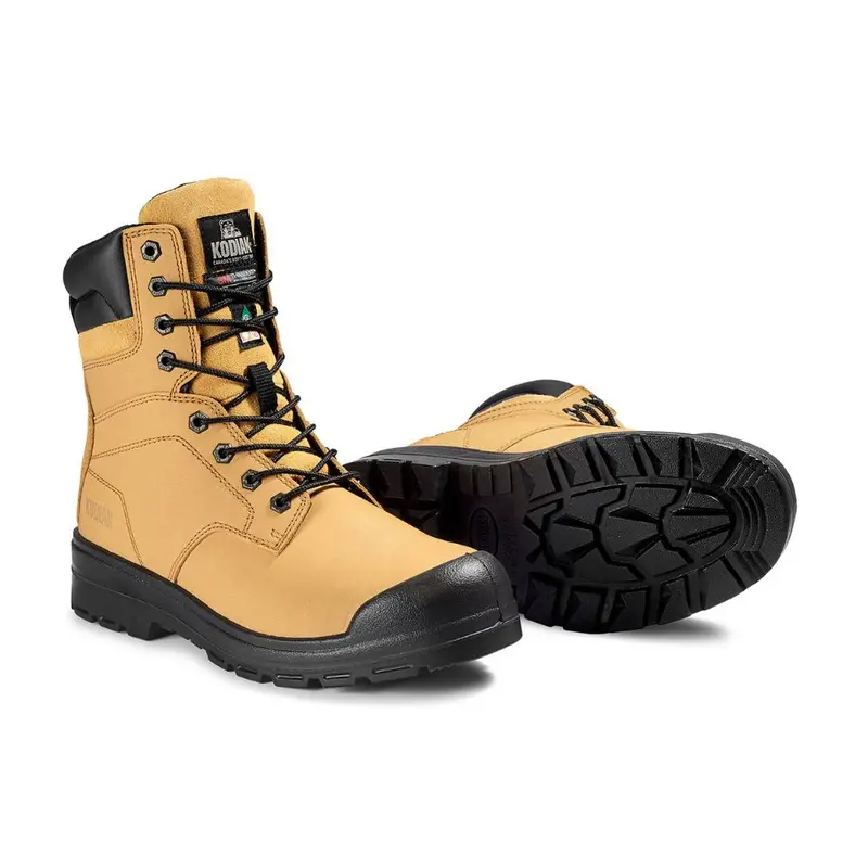 Kodiak Greb Men's 8" Steel Toe Work Boot Kd0a4th3fwe - Wheat 8