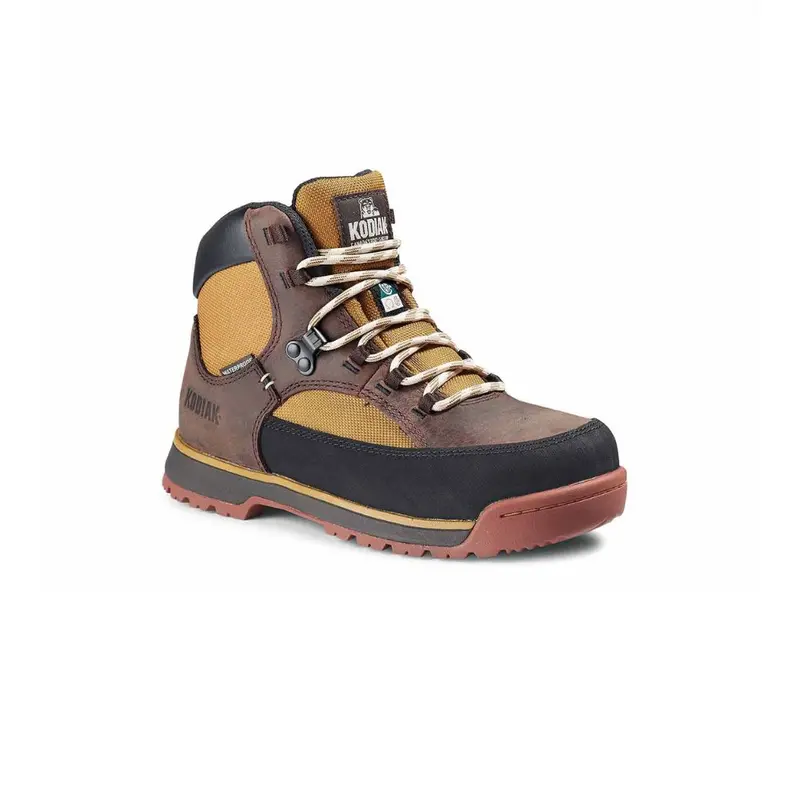 Kodiak Greb Women's Waterproof Hiker Steel Toe Work Boot Kd0a834ya08 - Brown 1