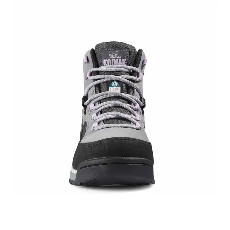 Kodiak Greb Women's Waterproof Hiker Steel Toe Work Boot Kd0a834ygyx - Grey 5