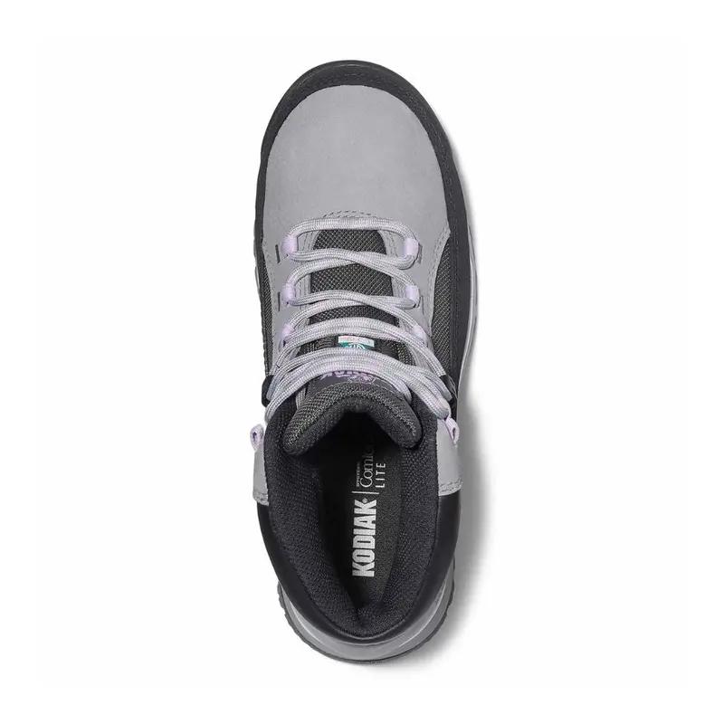 Kodiak Greb Women's Waterproof Hiker Steel Toe Work Boot Kd0a834ygyx - Grey 7