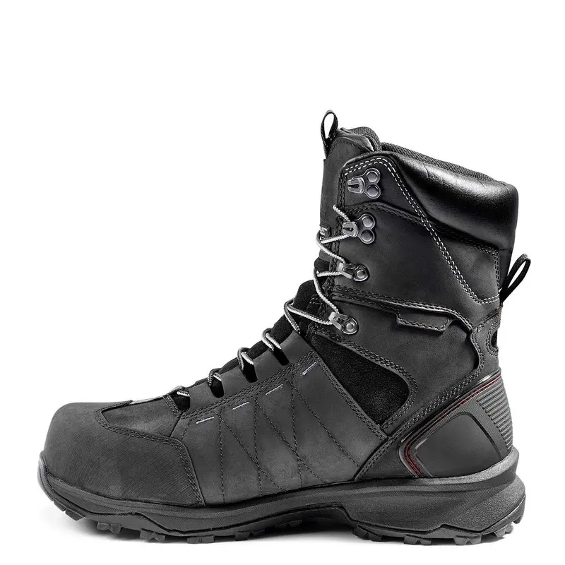 Kodiak Ice Conqueror Men's 8" Composite Toe Work Boot With Vibram® Arctic Grip® Black - Kd0a4tgdblk 3