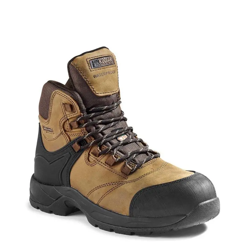 Kodiak Journey Men's 6" Wp Hiker Composite Toe Work Boot 302123Dwx - Brown 1