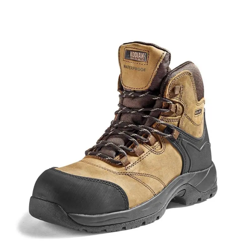 Kodiak Journey Men's 6" Wp Hiker Composite Toe Work Boot 302123Dwx - Brown 2