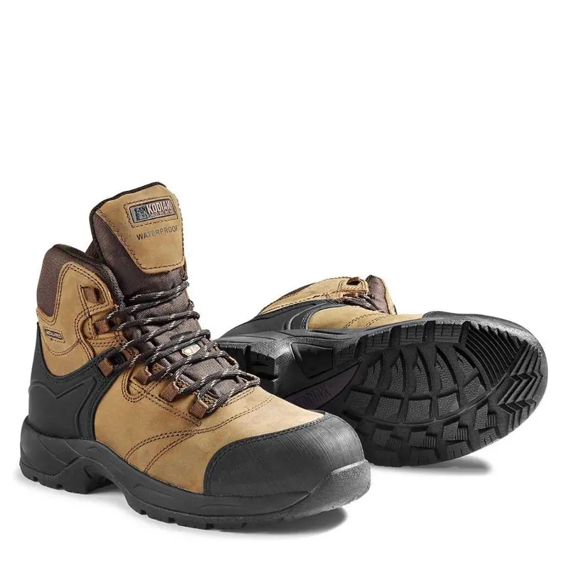 Kodiak Journey Men's 6" Wp Hiker Composite Toe Work Boot 302123Dwx - Brown 5