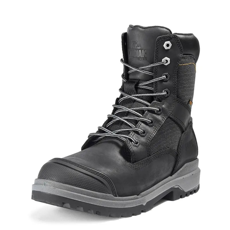 Kodiak Karluk 1100D Men's 8" Composite Toe Work Boot 1282Bk - Black 2