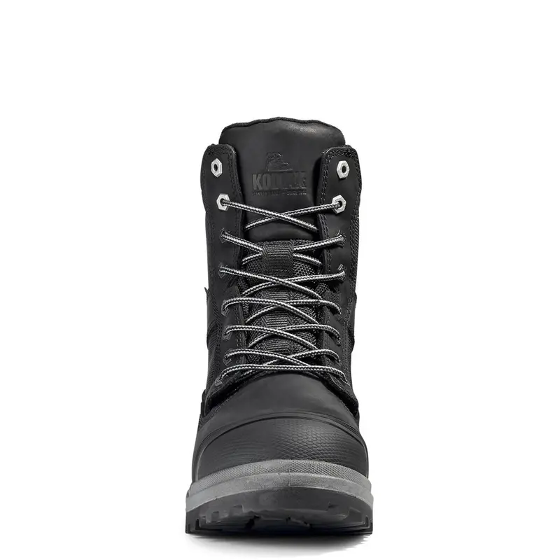 Kodiak Karluk 1100D Men's 8" Composite Toe Work Boot 1282Bk - Black 4