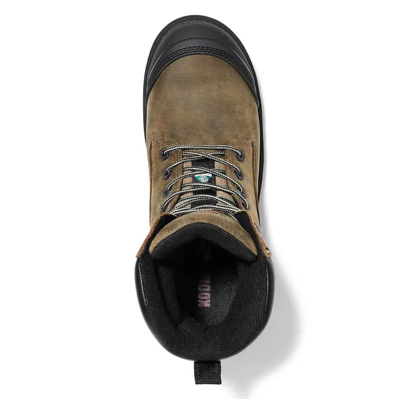 Kodiak Karluk Men's 8" Waterproof Composite Toe Work Boot - 8379Fs Brown 7