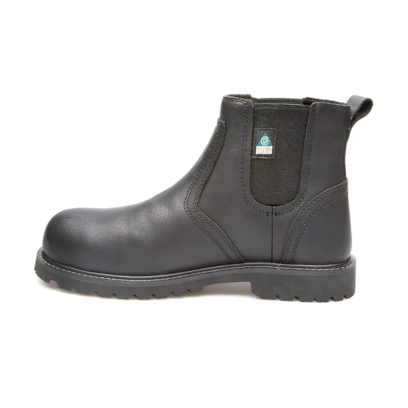 Kodiak Mckinney Chelsea Men's 6" Composite Toe Pull On Work Boot Kd0a4tcyblk - Black 3