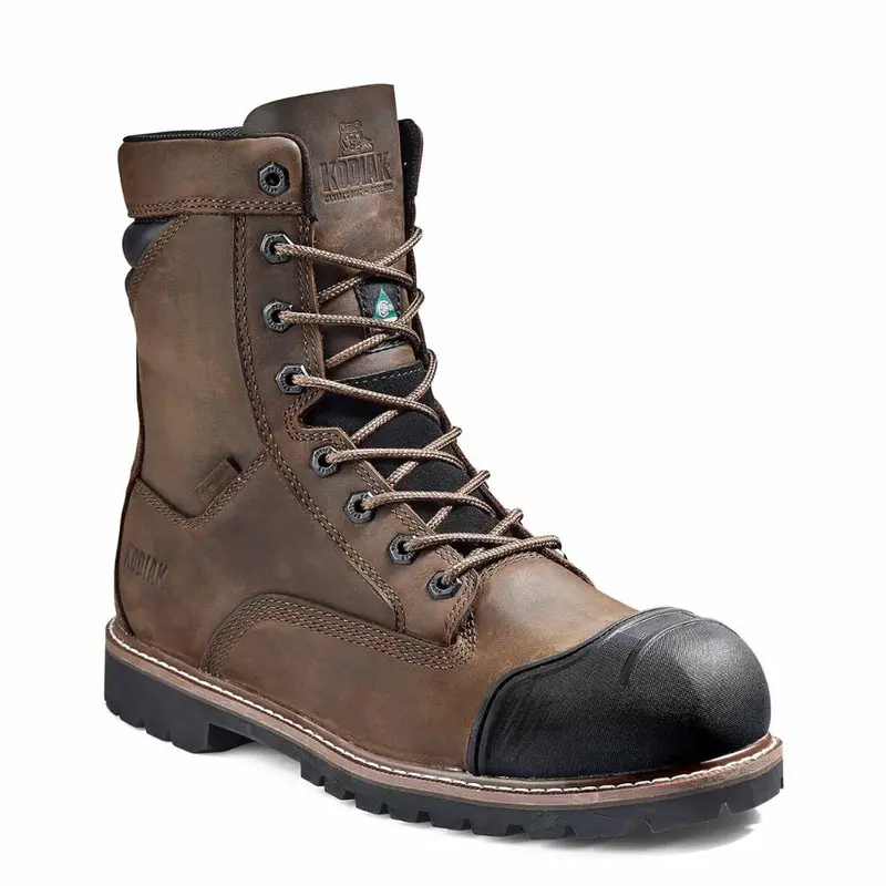 Kodiak Mckinney M.U.T Men's 8" Waterproof Composite Toe Work Boot Kd0a4tepdbx - Brown 1