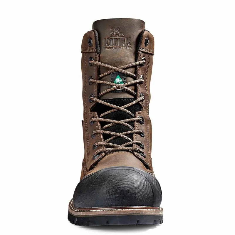 Kodiak Mckinney M.U.T Men's 8" Waterproof Composite Toe Work Boot Kd0a4tepdbx - Brown 2