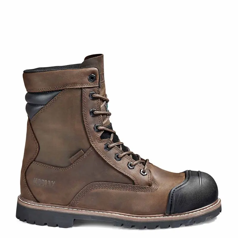 Kodiak Mckinney M.U.T Men's 8" Waterproof Composite Toe Work Boot Kd0a4tepdbx - Brown 8