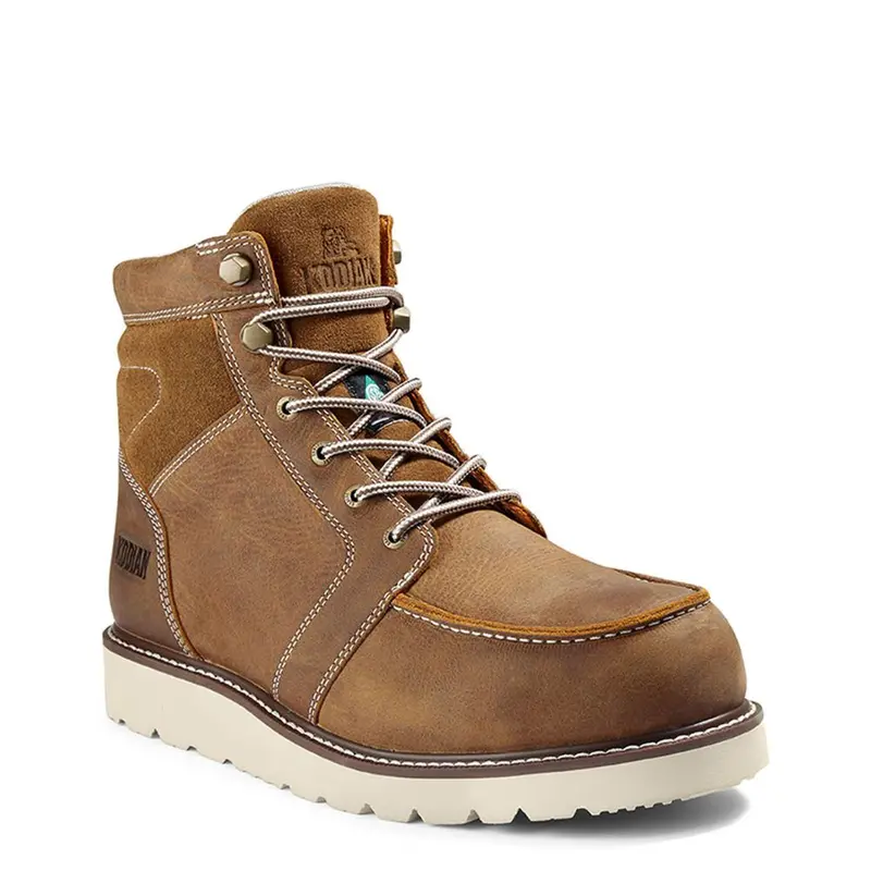 Kodiak Mckinney Men's 6" Wedge Composite Toe Work Boot Kd0a834qfwe - Brown 1