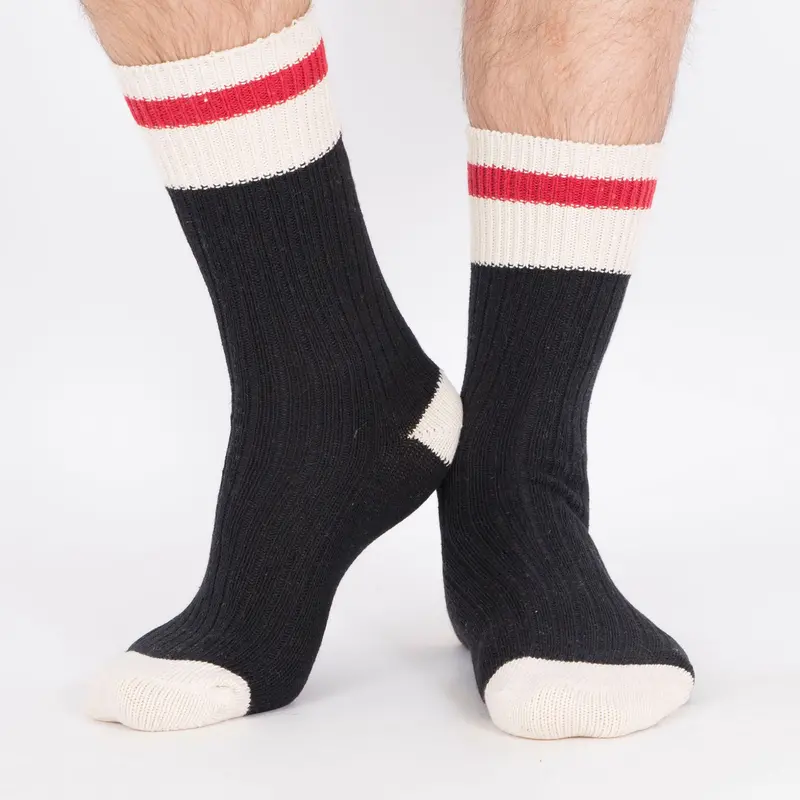 Kodiak Men's 2Pk Cotton Work Socks - Black 1