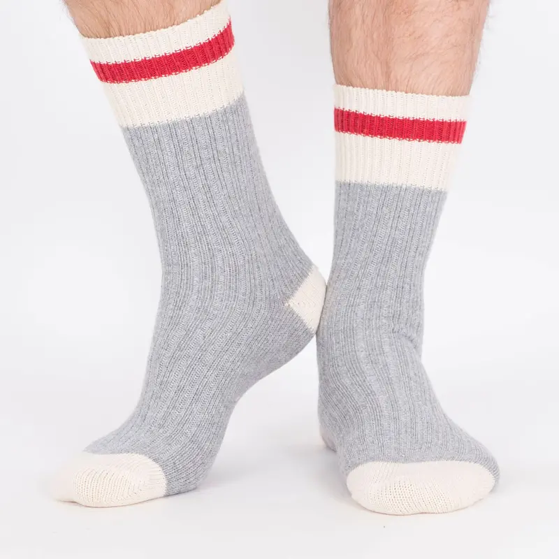 Kodiak Men's 2Pk Cotton Work Socks - Grey 1