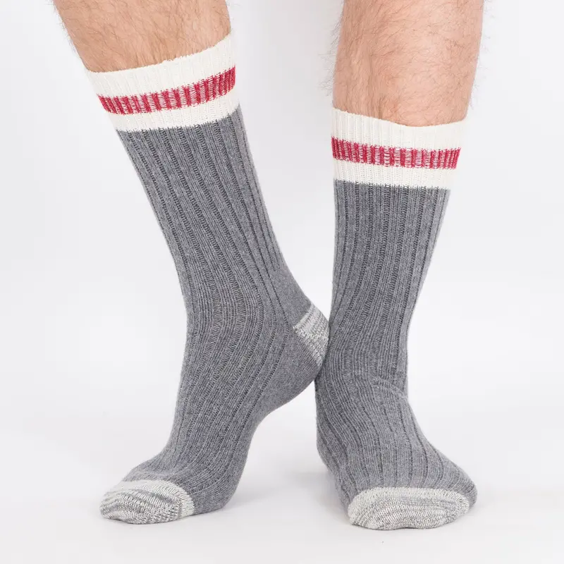 Kodiak Men's 2Pk Wool Blend Work Socks - Grey 1