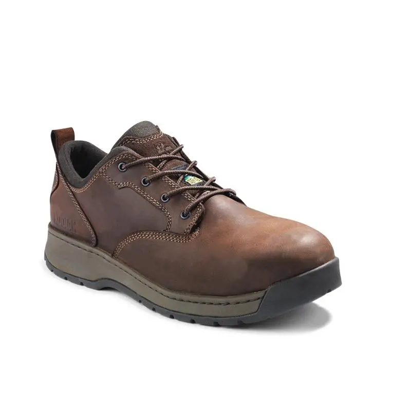 Kodiak Montario Men's Aluminum Toe Oxford Work Shoe Kd0a4nl6dbx - Brown 1