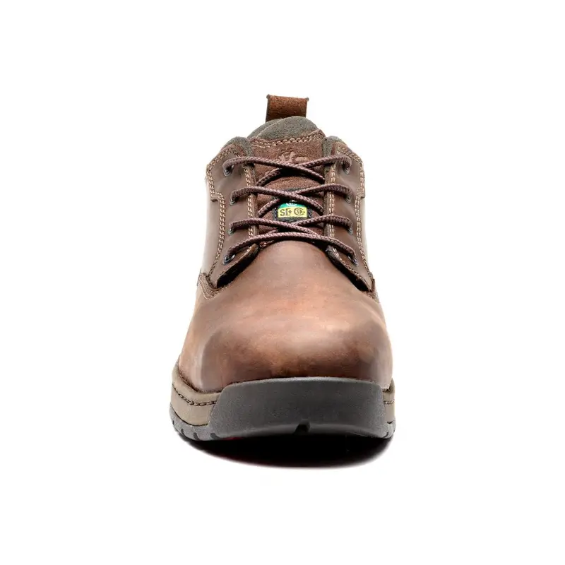 Kodiak Montario Men's Aluminum Toe Oxford Work Shoe Kd0a4nl6dbx - Brown 4