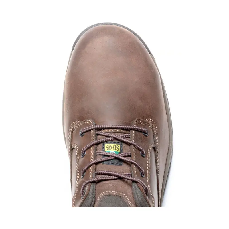 Kodiak Montario Men's Aluminum Toe Oxford Work Shoe Kd0a4nl6dbx - Brown 7