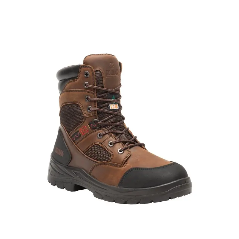 Kodiak Mount Slaggard Men's 8" Steel Toe Work Boot Kd0a4nlvbrn 2