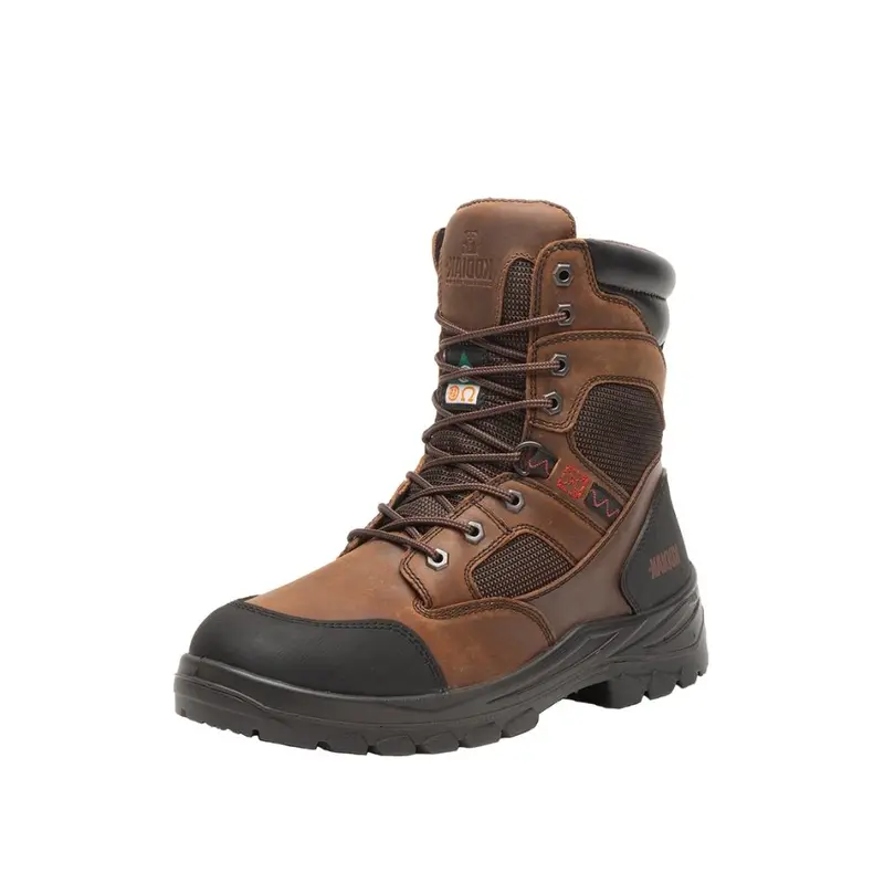 Kodiak Mount Slaggard Men's 8" Steel Toe Work Boot Kd0a4nlvbrn 3