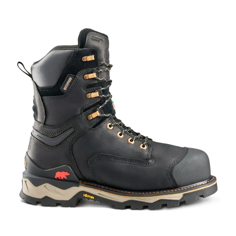 Kodiak Neragon Men's 8" Waterproof Composite Toe Work Boot 1304Bk - Black 2