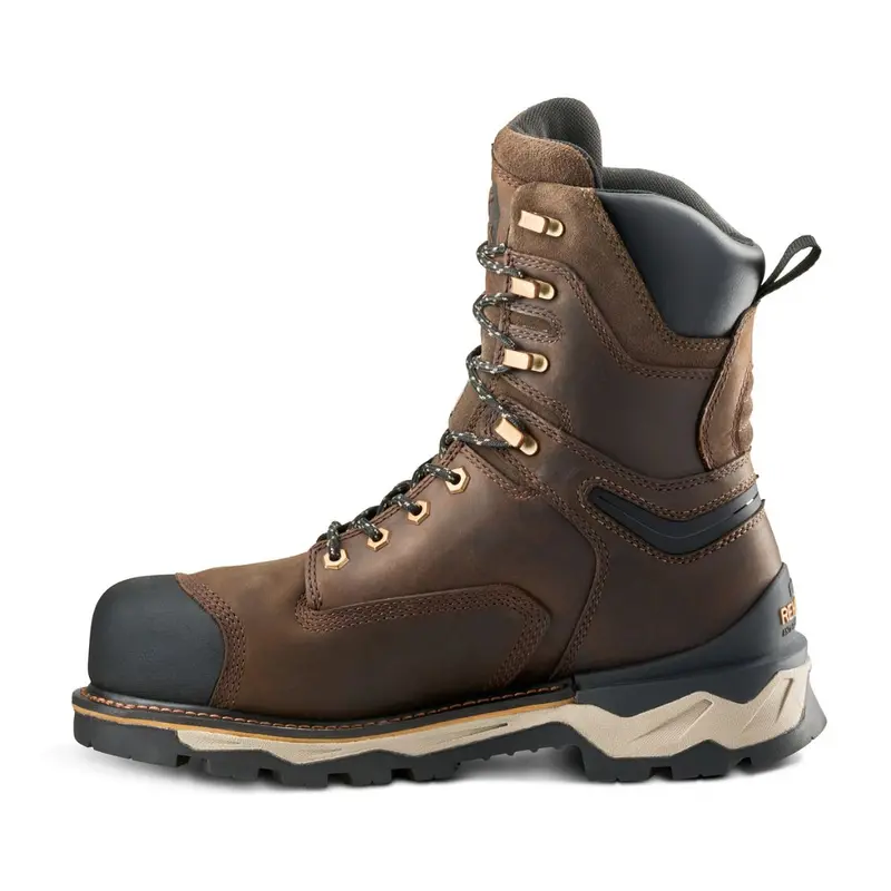 Kodiak Neragon Men's 8" Waterproof Composite Toe Work Boot 1304Db - Dark Brown 4