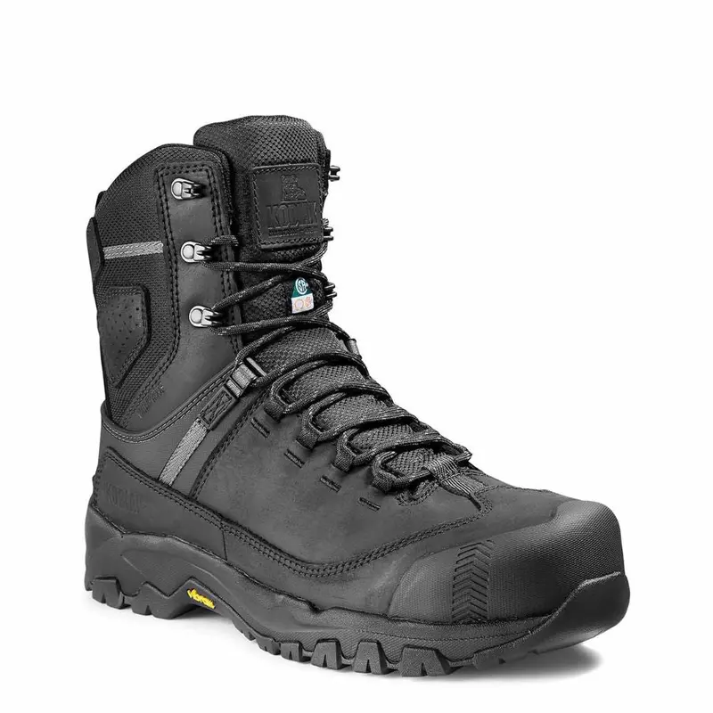 Kodiak Quest Bound Men's 8 Inch Waterproof Composite Toe Work Boot Kd0a4thhblk - Black 1