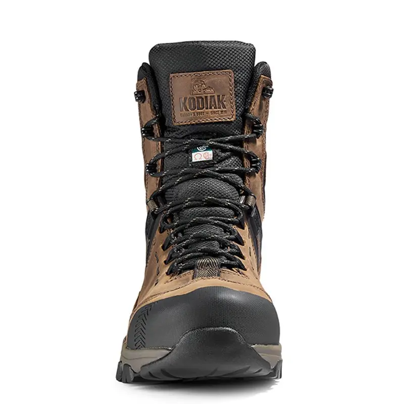 Kodiak Quest Bound Men's 8 Inch Waterproof Composite Toe Work Boot Kd0a4thhbrn - Brown 10