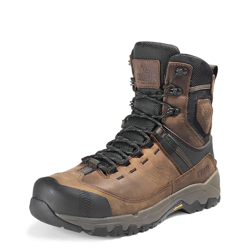 Kodiak Quest Bound Men's 8 Inch Waterproof Composite Toe Work Boot Kd0a4thhbrn - Brown 4