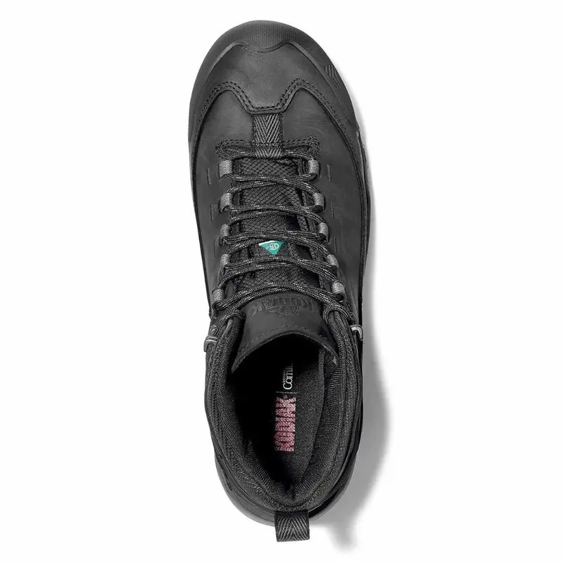 Kodiak Quest Bound Mid Men's 6 Inch Waterproof Composite Toe Work Boot Kd0a4telblk - Black 9