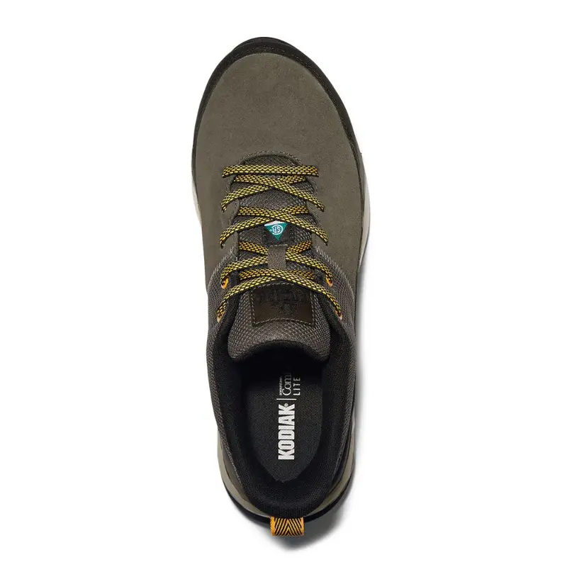 Kodiak Quicktrail Leather Men's Composite Toe Work Safety Athletic Shoe 835Cfs - Fossil 6