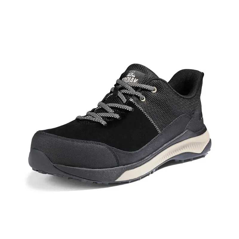 Kodiak Quicktrail Leather Men's Composite Toe Work Safety Athletic Shoe 835Dbk - Black 3